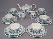 Meissen Teeservice für 6 Personen Zwiebelmuster Meissen Teeservice für 6 Personen Zwiebelmuster