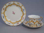 Meissen komplettes Kaffeegedeck Prunk Meissen komplettes Kaffeegedeck Prunk