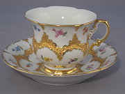 Meissen Kaffeetasse Prunk Meissen Kaffeetasse Prunk