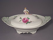 Meissen seltene Deckelsch�ssel mit Putto