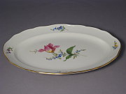 Meissen Platte oval / Bratenschale (25 cm)