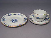 Meissen komplettes Kaffeegedeck, Teller 18 cm
