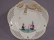 Meissen Durchbruchteller 1001 Nacht 19 cm