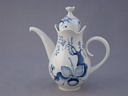 Meissen Mokkakanne Orchidee
