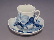 Meissen Moccatasse Orchidee