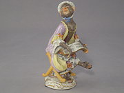 Meissen Figur Affenkapelle Sängerin Meissen Figur Affenkapelle Sängerin