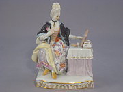 Meissen Figur Allegorie der fünf Sinne: das Gesicht Meissen Figur Allegorie der fünf Sinne: das Gesicht