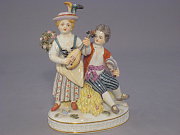 Meissen Figur Allegorie: der Sommer Meissen Figur Allegorie: der Sommer