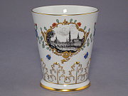 Meissen Becher Dresden<br>Edition 1999/2000 Meissen Becher Dresden<br>Edition 1999/2000