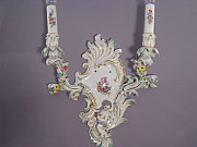 Meissen Paar gro�e Wandappliquen