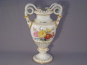 Meissen gro�e  Schlangenhenkelvase 39 cm