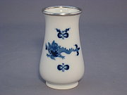 Meissen Vase mit Silberrand