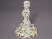 Meissen Leuchter, H�he 17 cm