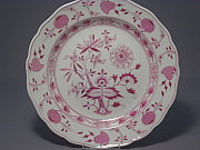 Meissen Speiseteller rotes Zwiebelmuster