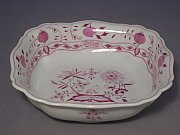 Meissen Sch�ssel rotes Zwiebelmuster
