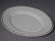 KPM Platte oval Kurland Dekor 15