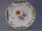 KPM Speiseteller Breslauer Stadtschloss<br>Durchm. 22 cm