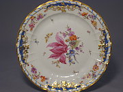 KPM (Dessert)- Teller Breslauer Stadtschloss 19 cm