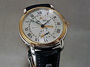 <B>Maurice Lacroix</B><BR> Masterpiece Vollkalender Stahl/Gold