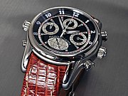 <B>Maurice Lacroix</B><BR> Chrono Globe GMT mit 3 Zeitzonen