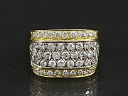 Wundersch�n gefasster Brillantring ca. 1,65ct