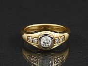 Brillant-Bandring ca. 0,56ct