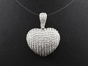 Brillant-Herz-Clip  1,80ct