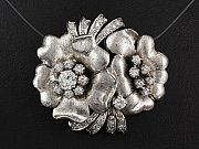Brillant-Bl�tenanh�nger ca. 1,55ct aus den 60er Jahre