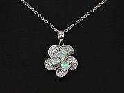 Drehbarer Brillant-Opal-Anh�nger