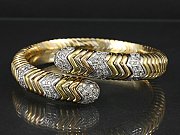 Brillant-Spann-Armreif ca. 2,70ct