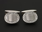 Diamant-Manschettenkn�pfe