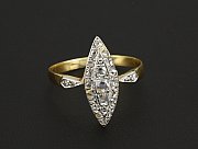 Ring mit Diamantrosen
