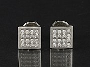 Niessing Platinohrstecker mit Brillanten -Moltissimo-