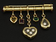 Chopard Brillantbrosche Happy Diamonds