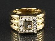 Chopard Brillantring Happy Diamonds