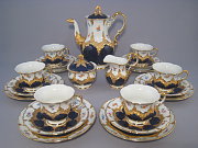 Meissen Kaffeeservice Prunk B-Form Meissen Kaffeeservice Prunk B-Form