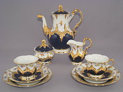 Meissen Tête à Tête Kaffee Prunk Meissen Tête à Tête Kaffee Prunk