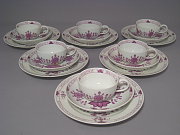 Meissen Set 6 Teegedecke