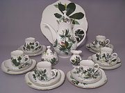 Meissen Kaffeeservice Waldlaubmalerei für 6 Personen Meissen Kaffeeservice Waldlaubmalerei für 6 Personen