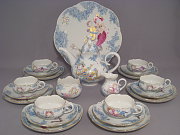 Meissen Teeservice für 6 Personen Blütenreigen (Sommernachtstraum) Meissen Teeservice für 6 Personen Blütenreigen (Sommernachtstraum)