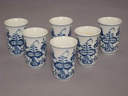 Meissen Set 6 Likörbecher Meissen Set 6 Likörbecher