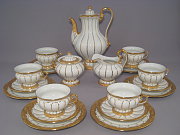 Meissen Kaffeeservice für 6 Personen X-Form Prunk Meissen Kaffeeservice für 6 Personen X-Form Prunk
