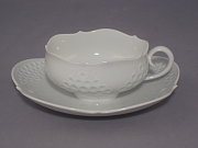 Meissen Teetasse mit Untertasse