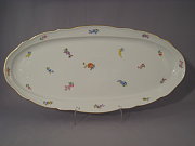 Meissen groe ovale Platte 56 cm