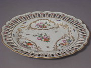 Meissen Teller mit Randddurchbruch 24,5 cm