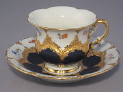 Meissen Kaffeetasse Prunk Meissen Kaffeetasse Prunk