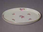 Meissen Platte oval / kleines Tablett 18 cm