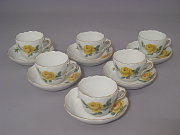 Meissen Set 6 Espressotassen / Mokkatassen Meissen Set 6 Espressotassen / Mokkatassen