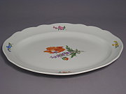 Meissen Platte oval gro (35 cm)