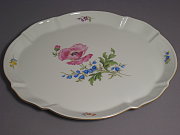 Meissen Kuchenplatte / Aufschnittplatte 27 cm